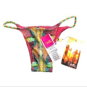 NWT Dakine KelliBraided Bikini Bottom S